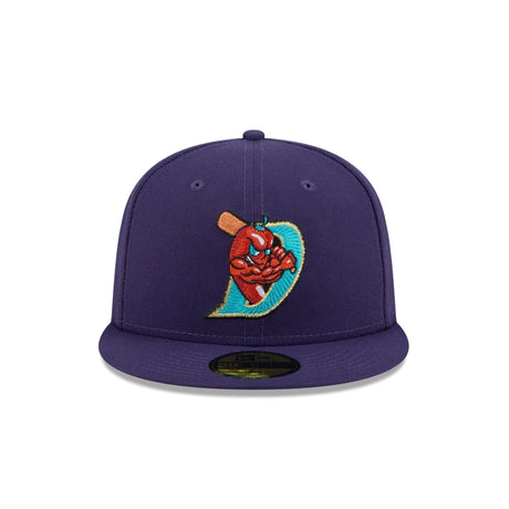 El Paso Chihuahuas Theme Night Purple 59FIFTY Fitted Hat - New Era - 2346419301