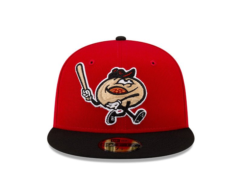 Erie Seawolves Red/Black Theme Night Pepperoni 59FIFTY Fitted Hat - New Era - 