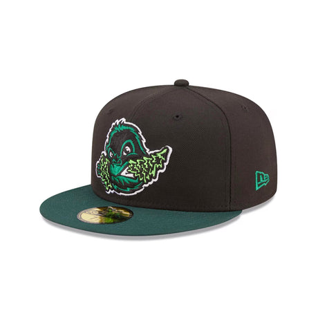 Eugene Emeralds Authentic Collection 59FIFTY Fitted Hat - Black - New Era - 