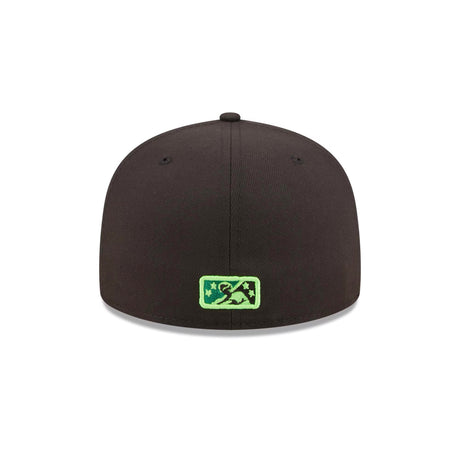 Eugene Emeralds Authentic Collection 59FIFTY Fitted Hat - Black - New Era - 