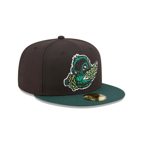 Eugene Emeralds Authentic Collection 59FIFTY Fitted Hat - Black - New Era - 