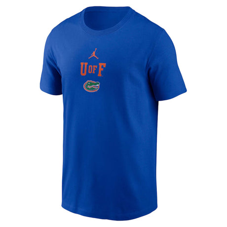 Florida Gators Jordan Brand 2 - Hit Stacked Blue T-Shirt - Nike - 