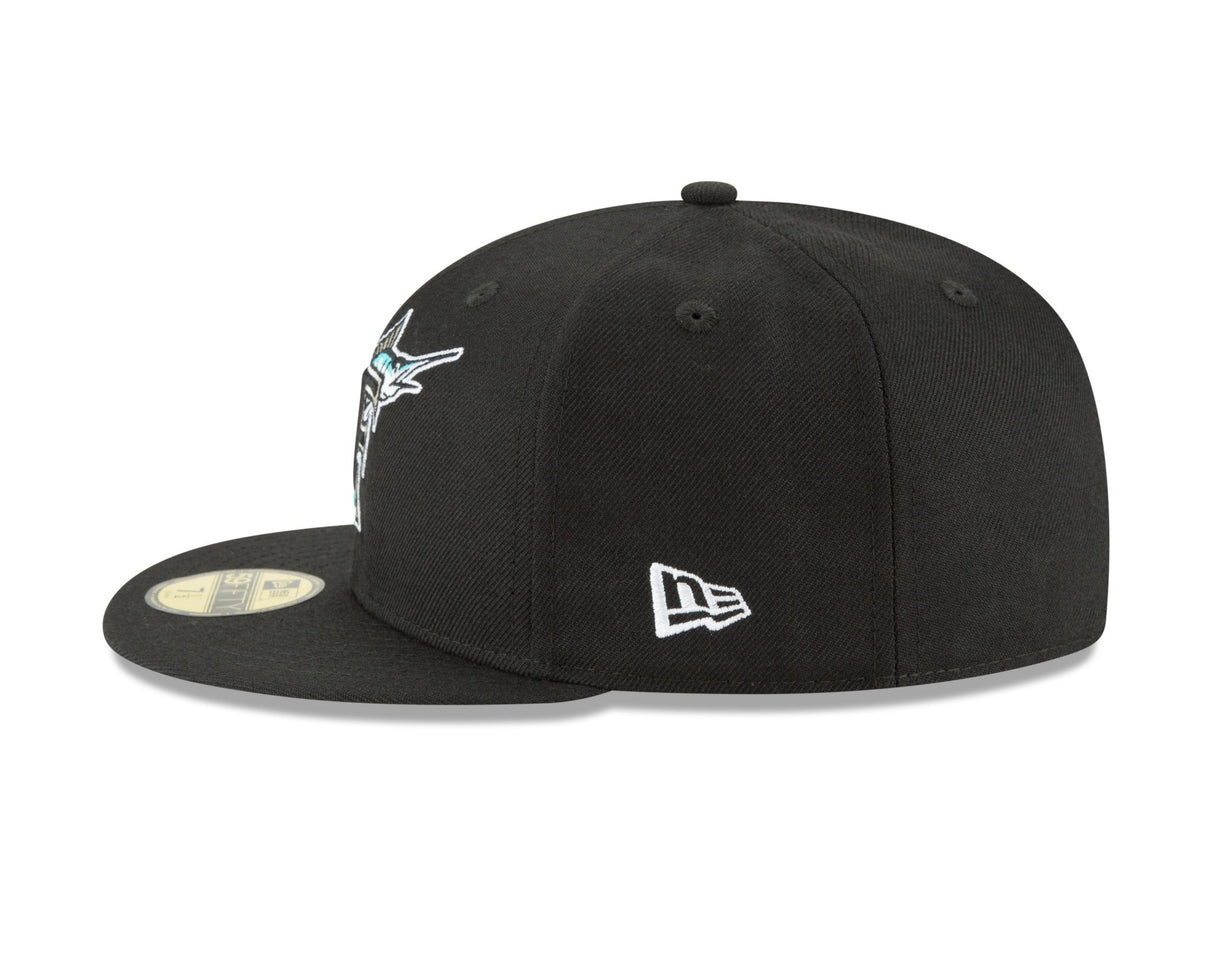 Florida Marlins Authentic Collection Black 59FIFTY Fitted - New Era - 