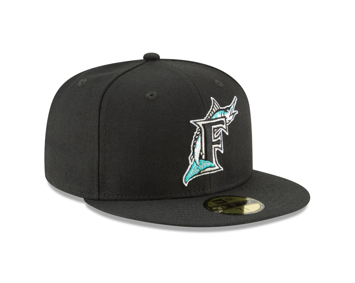 Florida Marlins Authentic Collection Black 59FIFTY Fitted - New Era - 