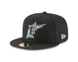 Florida Marlins Authentic Collection Black 59FIFTY Fitted - New Era - 