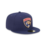 Florida Panthers Team Navy 59FIFTY Fitted Hat - New Era - 23500532001