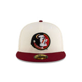 Florida State Seminoles College Vault Chrome Cardinal 59FIFTY Fitted Hat - New Era - 230110161701