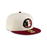 Florida State Seminoles College Vault Chrome Cardinal 59FIFTY Fitted Hat - New Era - 230110161701