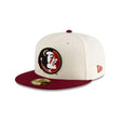 Florida State Seminoles College Vault Chrome Cardinal 59FIFTY Fitted Hat - New Era - 230110161701