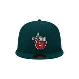 Fort Wayne TinCaps Green Authentic Collection 59FIFTY Fitted Hat - New Era - 232602419256