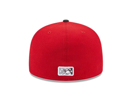 Fort Wayne TinCaps Red Authentic Collection Alternate Logo 59FIFTY Fitted Hat - New Era - 