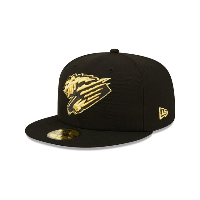 Fresno Grizzlies Authentic Collection Black 59FIFTY Fitted Hat - New Era - 232602425334