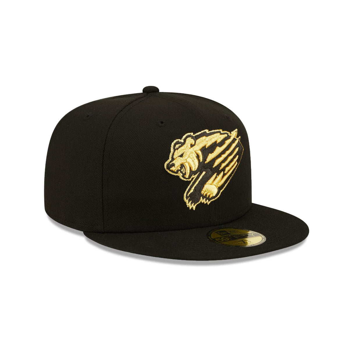 Fresno Grizzlies Authentic Collection Black 59FIFTY Fitted Hat - New Era - 232602425334