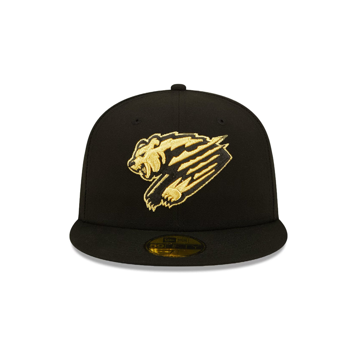 Fresno Grizzlies Authentic Collection Black 59FIFTY Fitted Hat - New Era - 232602425334