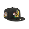 Fresno Grizzlies Black Alternate Bear Logo 20 Seasons Side Patch 59FIFTY Fitted Hat - New Era - 232602425301