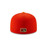 Fresno Grizzlies Lowriders de Fresno Copa de la Diversión Orange & Yellow 59FIFTY Fitted Hat - New Era - 230403425302