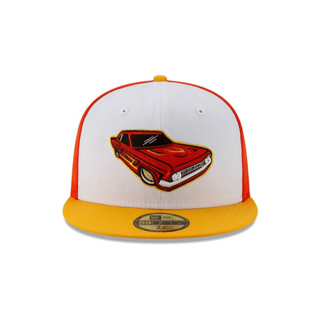 Fresno Grizzlies Lowriders de Fresno Copa de la Diversión Orange & Yellow 59FIFTY Fitted Hat - New Era - 230403425302