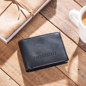 Fresno State, Bi - Fold Wallet, Black - EG Collective - 801946472674