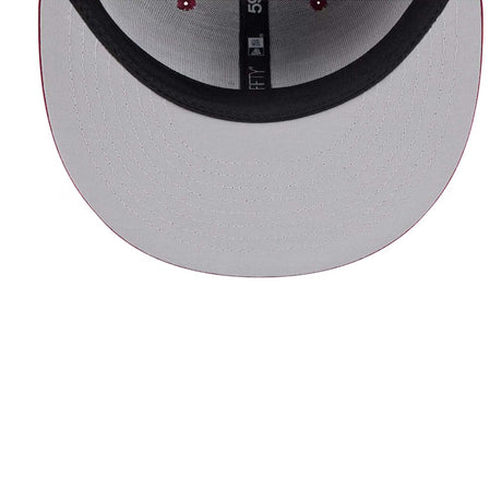 Frisco RoughRiders Burgundy Authentic Collection 59FIFTY Fitted Hat - New Era - 