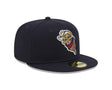 Frisco RoughRiders Navy Theme Night Alternate Logo 59FIFTY Fitted Hat - New Era - 