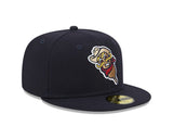 Frisco RoughRiders Navy Theme Night Alternate Logo 59FIFTY Fitted Hat - New Era - 