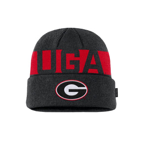 Georgia Bulldogs On - Field Cuffed Knit Beanie - Nike - 2306621