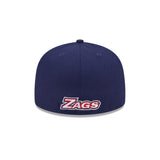 Gonzaga Bulldogs Navy Blue 59FIFTY Fitted Hat - New Era - 23480168101