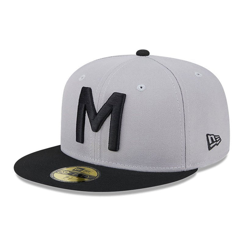 Gray Montgomery Biscuits 2024 Rickwood Classic 59FIFTY Fitted Hat - New Era - 