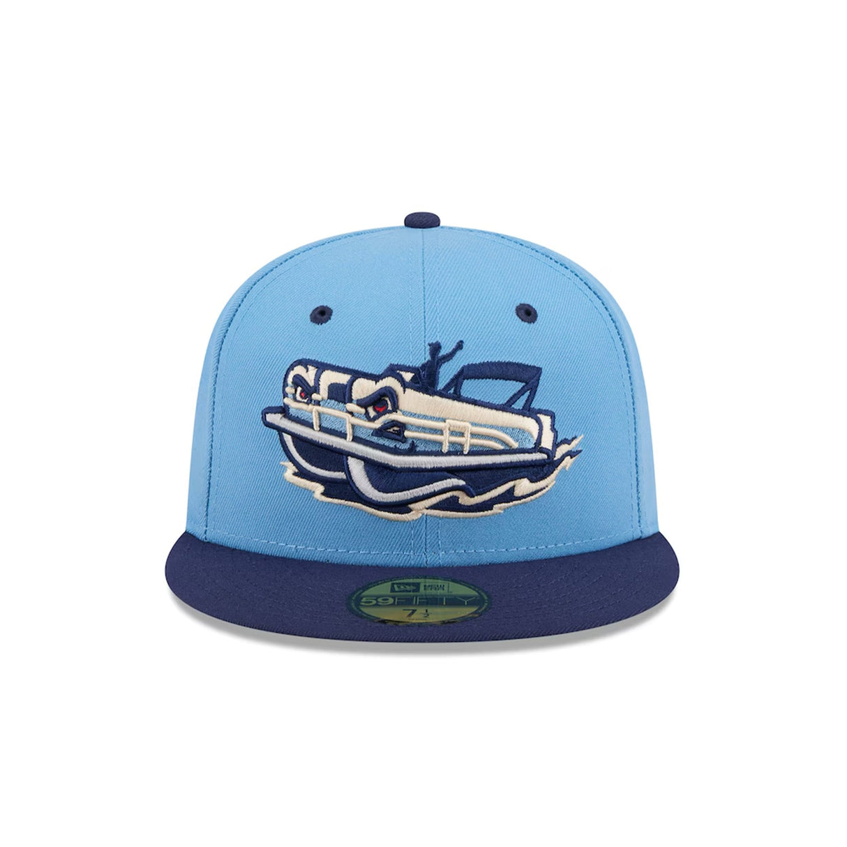 Great Lakes Loons Theme Nights Light Blue 59FIFTY Fitted Hat - New Era - 2346411301