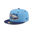 Great Lakes Loons Theme Nights Light Blue 59FIFTY Fitted Hat - New Era - 2346411301