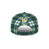 Green Bay Packers 2024 Sideline Statement Plaid 9FIFTY Snapback Hat - New Era - 23950912001