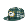 Green Bay Packers 2024 Sideline Statement Plaid 9FIFTY Snapback Hat - New Era - 23950912001