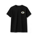 Green Bay Packers Black New Era 2 - Hit Boxy T-Shirt - New Era - 