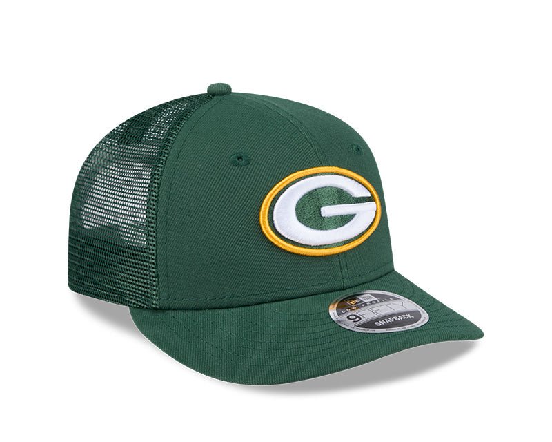 Green Bay Packers Green 9FIFTY Snapback Trucker Hat - New Era - 23850212001