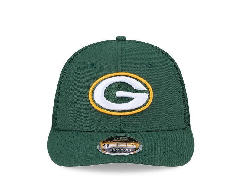 Green Bay Packers Green 9FIFTY Snapback Trucker Hat - New Era - 23850212001