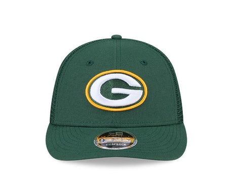 Green Bay Packers Green 9FIFTY Snapback Trucker Hat - New Era - 23850212001