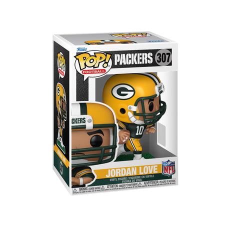 Green Bay Packers Jordan Love Pop! Football Funko 307 - Funko - 
