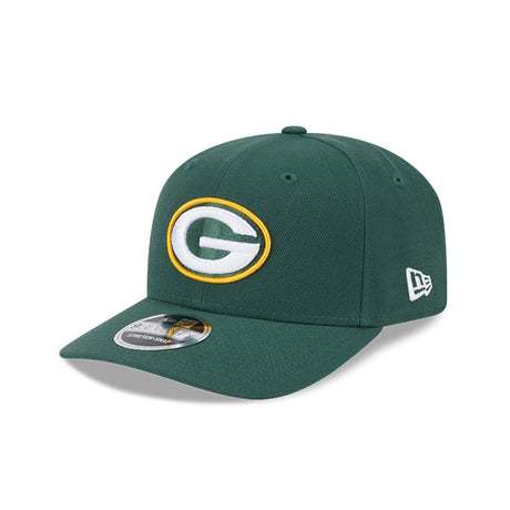 Green Bay Packers Logo Green 9SEVENTY Stretch - Snap Hat - New Era - 239519120