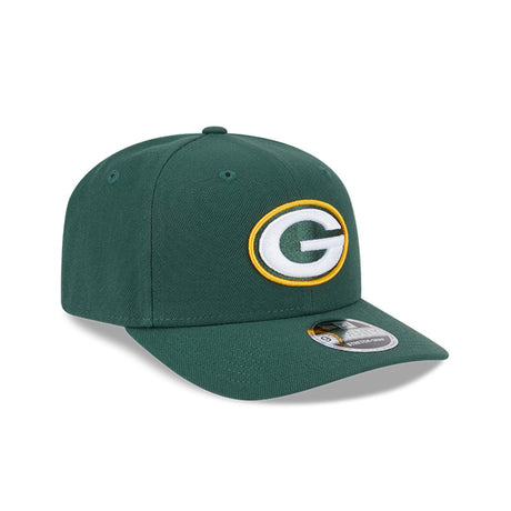Green Bay Packers Logo Green 9SEVENTY Stretch - Snap Hat - New Era - 239519120