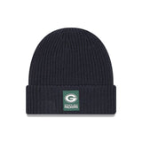 Green Bay Packers Navy Cuffed Knit Beanie - New Era - 