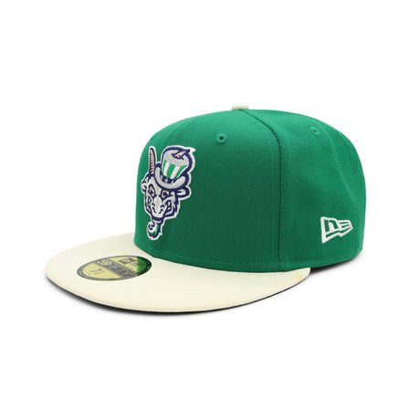 Hartford Yard Goats Alt 3 Green & Cream 59FIFTY - New Era - 230401425146