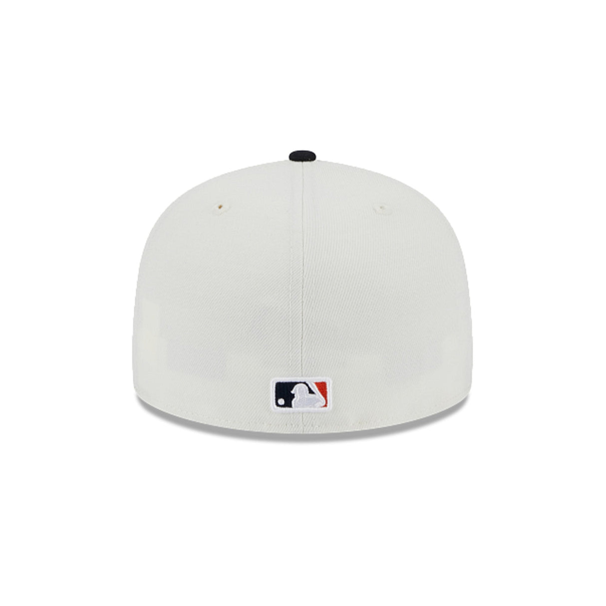 Houston Astros 2017 World Series Side Patch Cream & Navy 59FIFTY Fitted Hat - New Era - 23330440301