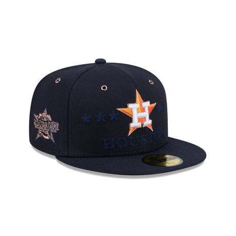 Houston Astros 2026 MLB All-Star Game Navy 59FIFTY Fitted Hat - New Era - 37100140301