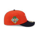 Houston Astros 2026 Spring Training Orange & Navy 59FIFTY Pre - Curved Fitted Hat - New Era - 238622340301