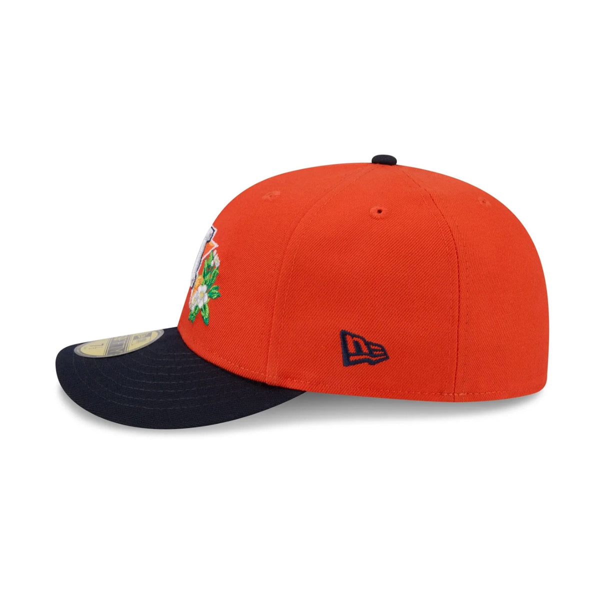 Houston Astros 2026 Spring Training Orange & Navy 59FIFTY Pre - Curved Fitted Hat - New Era - 238622340301