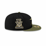 Houston Astros 35th Anniversary Patch Black & Olive "Inverse Field Issue" 59FIFTY Fitted Hat - New Era - 