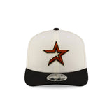 Houston Astros 45th Anniversary Patch Chrome Black 9SEVENTY Stretch-Snap Hat - New Era - 239901403