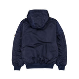 Houston Astros Alpha Industries L - 2B Hooded Bomber Jacket - New Era - 
