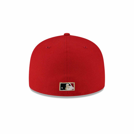 Houston Astros Alt Metallic Gold Star Red 59FIFTY Fitted Hat - New Era - 