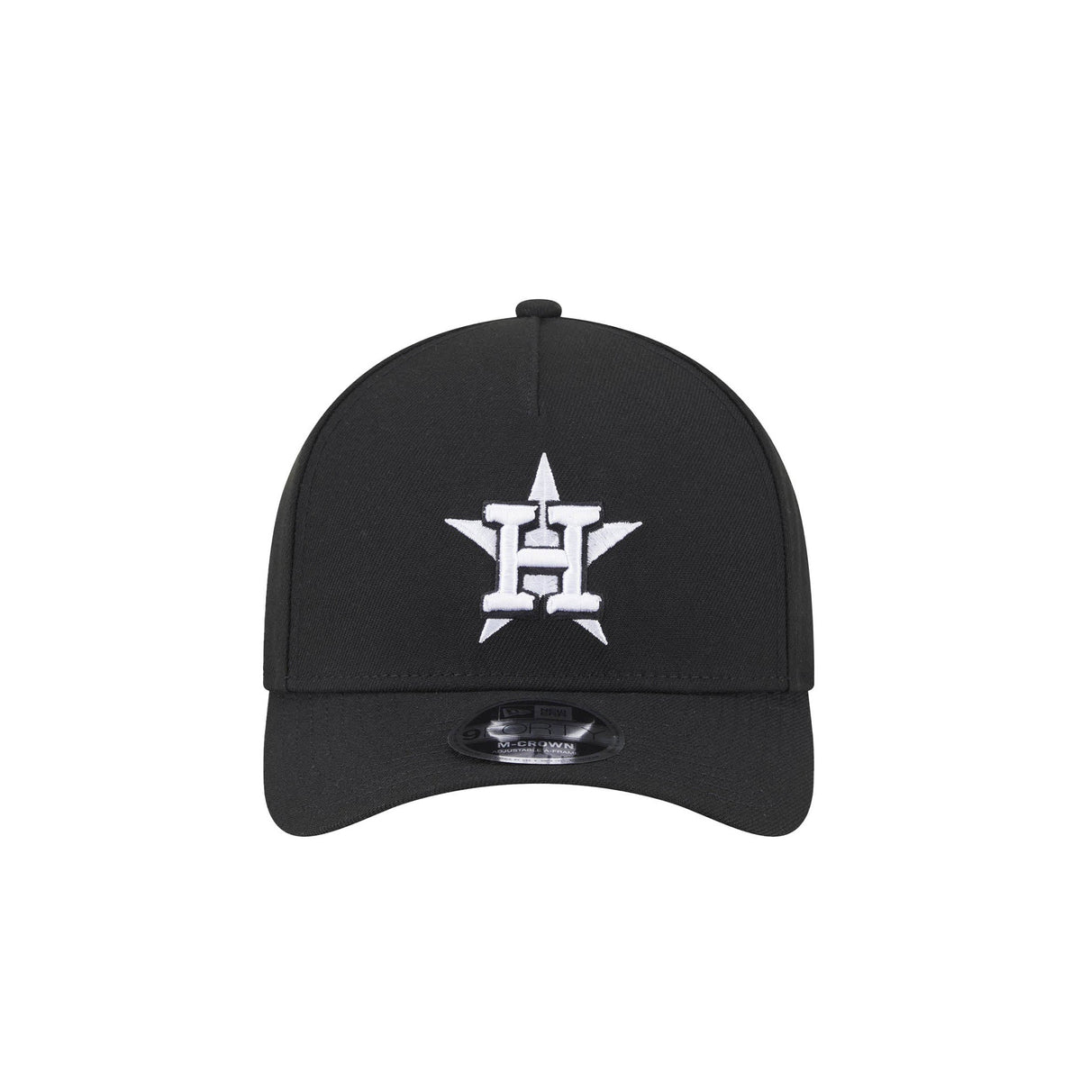 Houston Astros Alternate Black 9FORTY M-Crown Snapback Hat - New Era - 23672140302